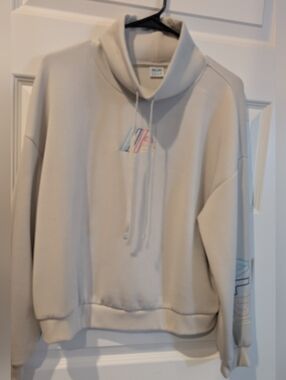 Aldi Cream Turtleneck Sweatshirt